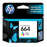 Cartucho Hp 664 Color F6v28al