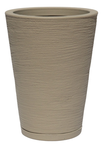 Vaso Plantas Decorativo Cone Polietileno Grande Jardim N2