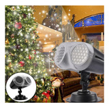 Luces Navideñas Para Proyector De Copos De Nieve, Ip65 A Pru