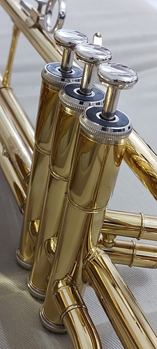 Trombone Pisto Eagle Tv602 Sib Longo Laqueado Usado