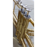 Trombone Pisto Eagle Tv602 Sib Longo Laqueado Usado