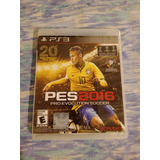 Pes 2016 Pro Evolución Soccer Ps3 Físico Usado 