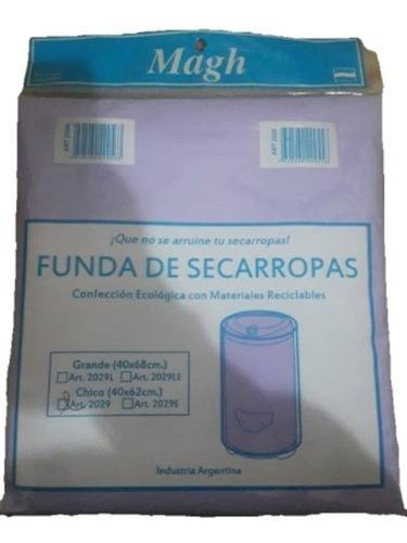 Funda Para Secarropa 