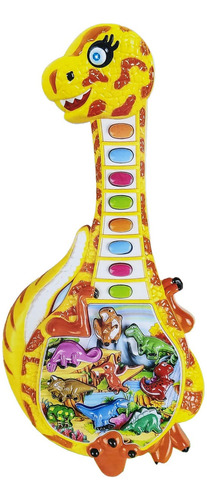 Piano Guitarra Dinosaurios Musical Bebes Niño + Baterias