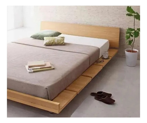 Base De Cama Queen Size Estilo Oriental Tatami Armable