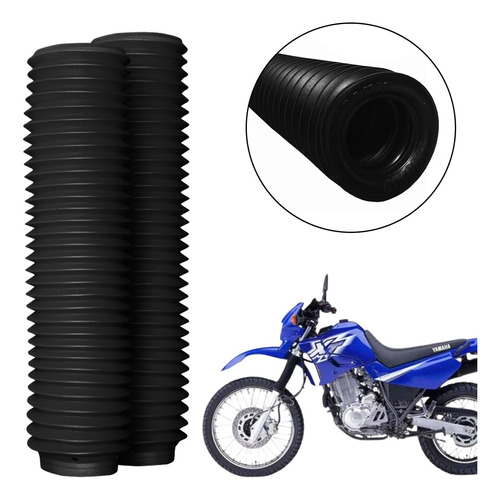 Par Sanfona Bengala Circuit 32 Dentes Yamaha Xt600 Preto