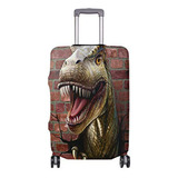 Maleta - Vikko Fierce Dinosaur Travel Luggage Cover Suitcase