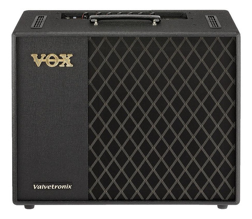 Amplificador Vox Vtx Series Vt100x Valvular Para Guitarra De 100w Cor Preto 250v