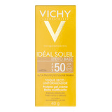 Protetor Solar Efeito Base Fps 50 Média Vichy Idéal Soleil Caixa 40g