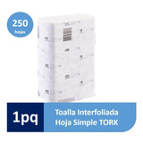 Toalla Interfoliada Tork Xpress® Universal 1 Paq X 250 Hojas