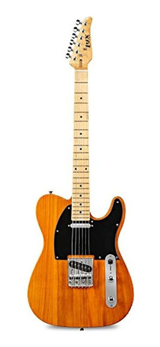 Lyxpro 39r Guitarra Electrica Telecaster | Cuerpo De Mad