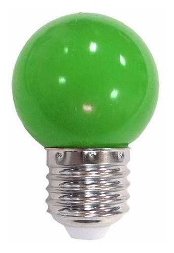 Lámpara Led Tipo Gota Colores E27 2w Color Verde Yarlux