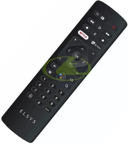 Remoto Streaming Box 4k  Elsys Etri02 Netflix Oi Play Voice