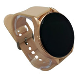 Reloj Inteligente Smart Watch 6 Malla Silicona, Color Dorado