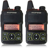 2 (un Par) Mini Radio Baofeng Bf-t1  Uhf  * Envio Gratis *