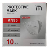 Mascarilla Kn95 Blanca X 10 Unidades