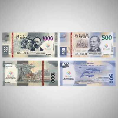 150 Billetes Juguete Prop Escenografia Utileria 500 Y Mil | Meses sin interés