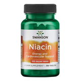 Niacina 250tab/100mg Swanson