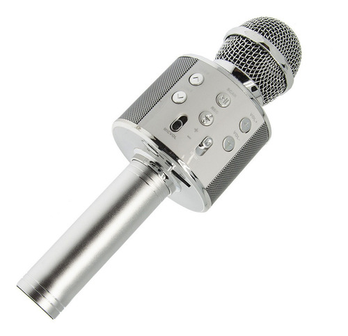 Microfono Karaoke Bluetooth Inalambrico Recargable Ws-858