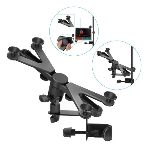 Neewer Soporte Ajustable De Tablet Para iPad 18-36cm Trípode