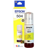 Tinta Epson Original T504 Amarillo L4150 L4160 L6161 L6171