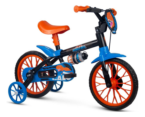 Bicicleta Infantil Aro 12 Power Rex Rodinhas Meninos Caloi Cor Laranja Tamanho Do Quadro Único