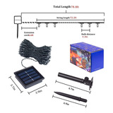 Guirnalda De Luces Solares Para Exteriores, 200 Luces Led So