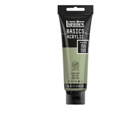 Acrílico Liquitex Basics Tubo 118ml Color 205 Verde Gris