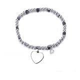 Pulsera Acero Inoxidable Cuentas Mujer Regalo Joyas