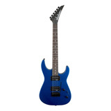 Guitarra Elétrica Jackson Js Series Js11 Dinky De  Choupo Metallic Blue Metálico Com Diapasão De Amaranto