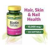 Biotina 10.000mcg Americana - Un - Unidad a $110000