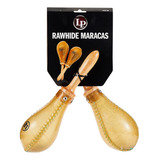 Latin Percussion Lp393-rh Salsa Cuero Crudo Maracas Natrl