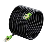 Cable Ethernet Cat 7 Para Exteriores De 250 Pies, 26 Awg, Re