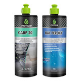 Kit Limpa Carpete Estofados Carp 20 Bac Peroxy Protelim 1,5l