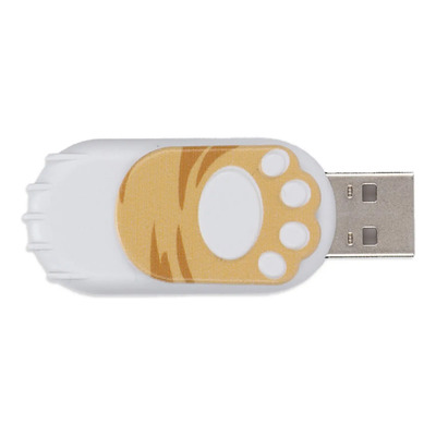 Memory Stick Flash Drive Forma De Pata De Gato Disco En U Po