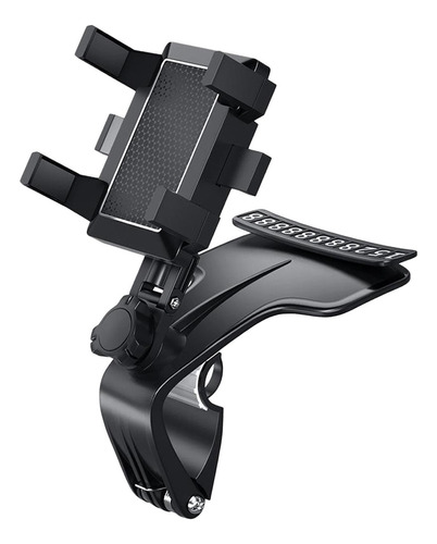 Black 360 Rotating Auto Car Phone Holder Soporte Clip Mount