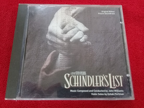 Schindlers List By John Williams /motion Picture / Usa  B6