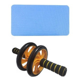 Rueda Doble Ejercicios Abdominal Casa+ Mini Alfombra Rodilla