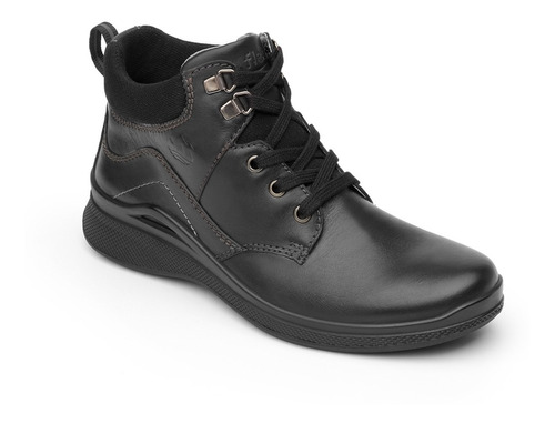 Bota Outdoor Flexi Para Mujer Estilo 37507 Negro