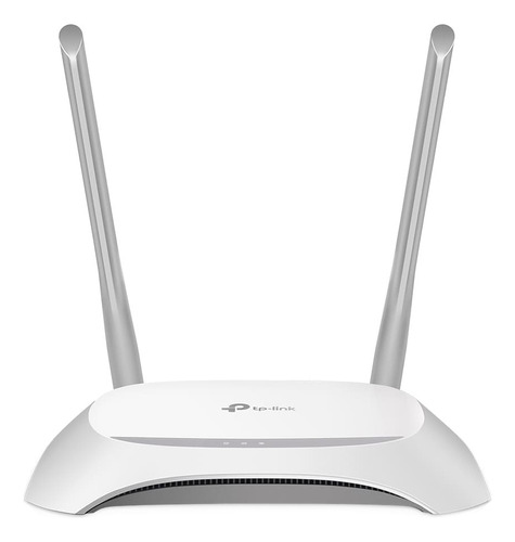 Router Repetidor Inalámbrico Tp-link Tl-wr840n N300 802.11b/g/n Con 2 Antenas Externas, Puertos Wan Y Lan