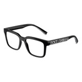 Lentes Dolce & Gabbana Dg5101 501 Negro Oftalmico Nuevo