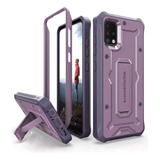 Funda Para Galaxy A51 Kickstand Purple