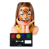 Pintura Pinta Caritas Multicolor 6 Colores Maquillaje Niñas