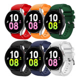 6 Correas Para Samsung Galaxy Watch 5 Pro 4 6 Classic 20mm