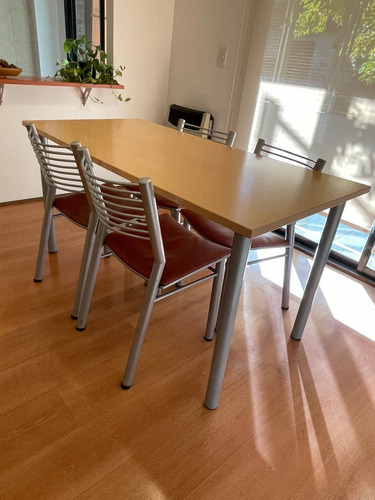 Juego De Comedor, 6 Sillas Y Mesa   Simet 