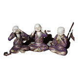 Trio De Budas Sabios Grandes