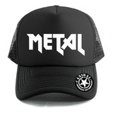 Gorras Trucker Heavy Metal Logo Remeras Estampadas Canibal