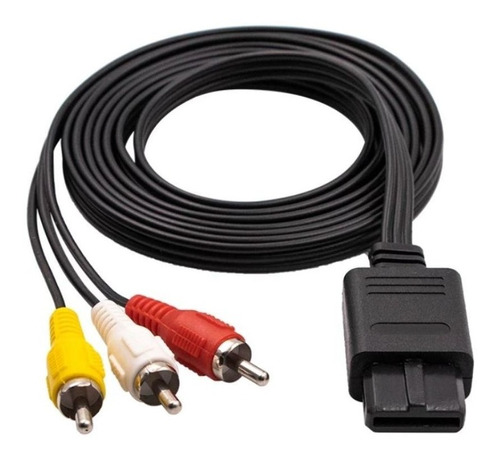 Cable A/v Rca Tv Super Nes Snes Nintendo 64 Gamecube