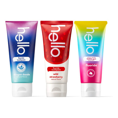 Pasta De Dientes Hello Variety Fluoride Kids 125 Ml (paquete