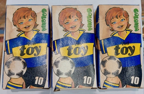 Vintage Frasco Perfume Futbol Niño River Boca San Lorenzo